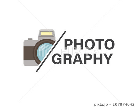 Camera icon in flat style. Photography vector illustration on isolated background. Photo sign business concept. Camera icon in flat style. Photography vector illustration on isolated background. Photo sign business concept. 107974042