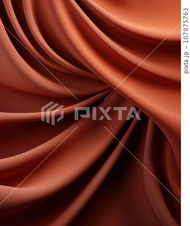 Background of smooth silky fabric 107975763