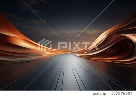 Conceptual design background, spreadability, universal, a product poster background. Generative AI 107976007