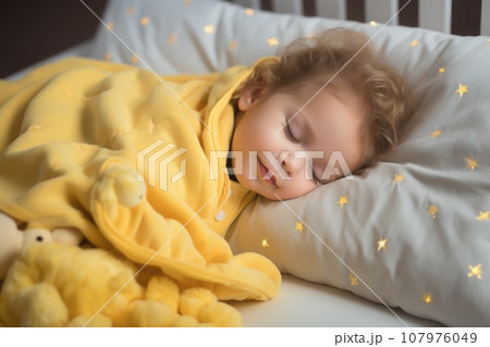 Baby Sleep Through the Night Sweet Dreams. Generative AI 107976049