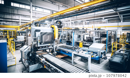 factory with CNC automotion solutions 107978042