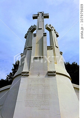 リトアニア・ビリニュス、三本の十字架の丘 リトアニア・ビリニュス、三本の十字架の丘 107979889