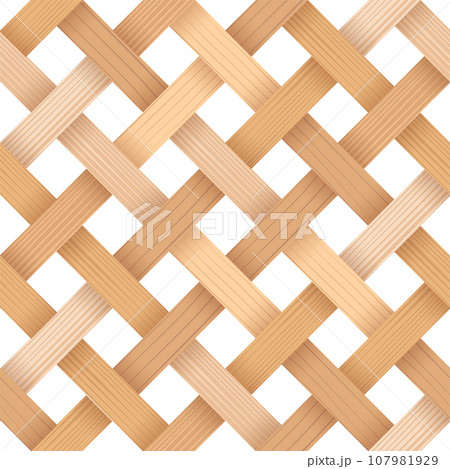 Bamboo woven pattern Bamboo woven pattern 107981929