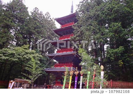 日光市 日光東照宮 五重塔 日光市 日光東照宮 五重塔 107982108