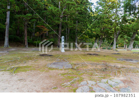 岩手県／毛越寺の嘉祥寺跡【世界遺産】平泉町 107982351