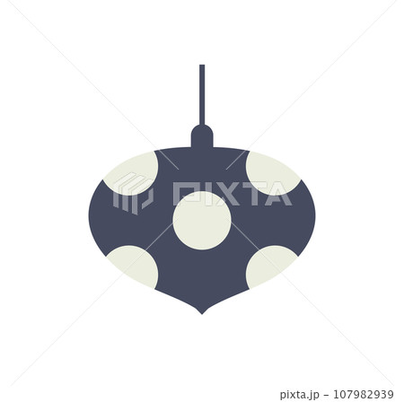 クリスマスツリーオーナメントのイラスト 107982939