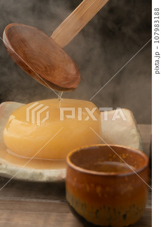 大根の煮物 日本酒 大根の煮物 日本酒 107983188