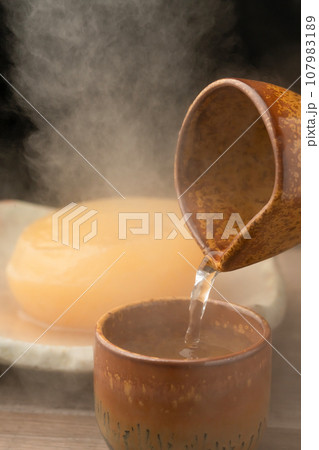 大根の煮物　　日本酒 107983189