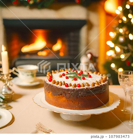 クリスマスケーキ クリスマスケーキ 107983473