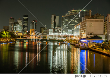 大阪天満橋夜景 大阪天満橋夜景 107984089