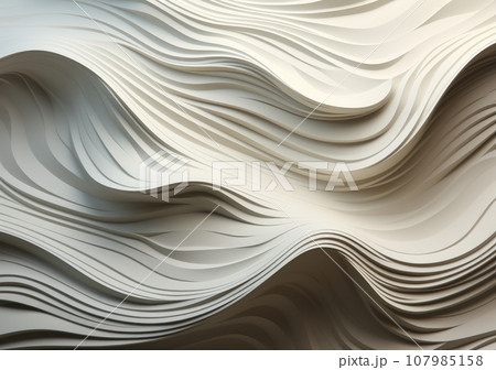 Abstract Architecture Background. White Circular Building. AI Generative. Abstract Architecture Background. White Circular Building. AI Generative. 107985158
