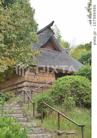 日本民家集落博物館の信濃秋山の民家 日本民家集落博物館の信濃秋山の民家 107986980