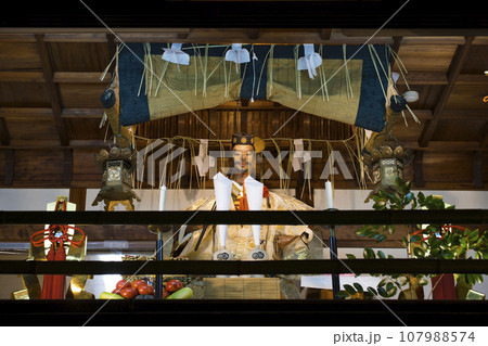 京都 祇園祭の宵山 山伏山の御神体 京都 祇園祭の宵山 山伏山の御神体 107988574