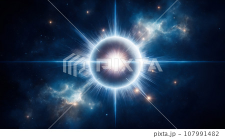 中性子星　AI生成画像 107991482
