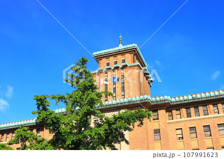 神奈川県横浜市、神奈川県庁本庁舎の風景 107991623