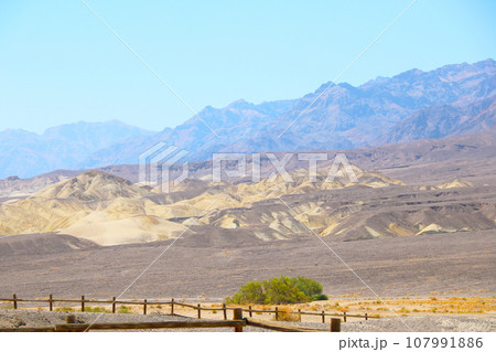 Mountain slopes in the desert in America. U.S. National Parks. Mountain slopes in the desert in America. U.S. National Parks. 107991886