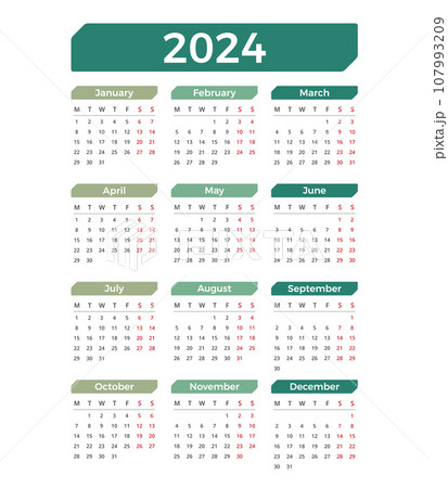 2024 Calendar 2024 Calendar 107993209
