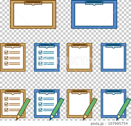 チェックリスト バインダー 鉛筆　セット 107995754