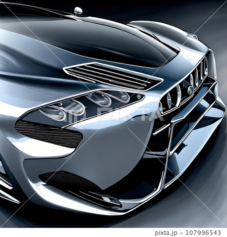カッコいい未来のスポーツカー 107996543