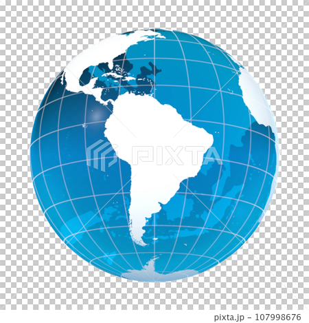 南アメリカ, ブラジル, 世界地図, 地球 南アメリカ, ブラジル, 世界地図, 地球 107998676