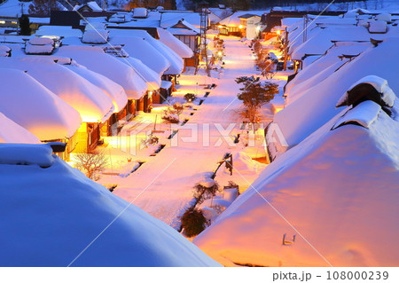 大内宿　雪 108000239