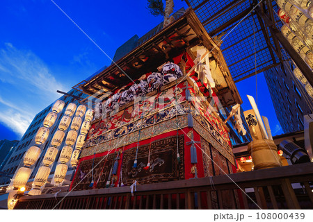 祇園祭　前祭　宵山の長刀鉾 108000439