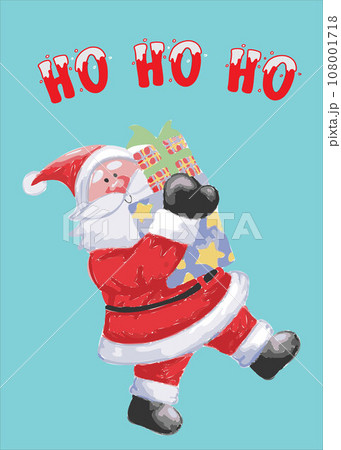 Santa clause character for Christmas designs	 108001718