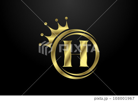 English alphabet with a crown. Royal, King, queen luxury symbol. Font emblem. Vector illustration English alphabet with a crown. Royal, King, queen luxury symbol. Font emblem. Vector illustration 108001967