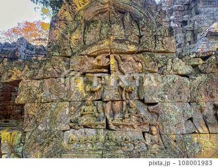 Ta Som, Tasaom, a small Buddhist temple in Angkor, Cambodia Ta Som, Tasaom, a small Buddhist temple in Angkor, Cambodia 108001983