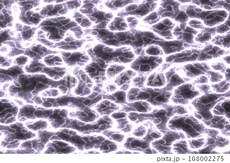 Neon abstract lines design on dark background. Electric Energy 108002275
