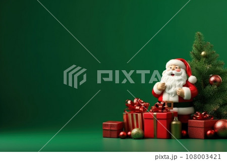 Christmas holiday background or template for a greeting card or banner with copy space for a text Christmas holiday background or template for a greeting card or banner with copy space for a text 108003421