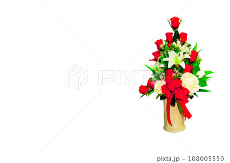 Picture of a beautiful flower vase die-cut Picture of a beautiful flower vase die-cut 108005550