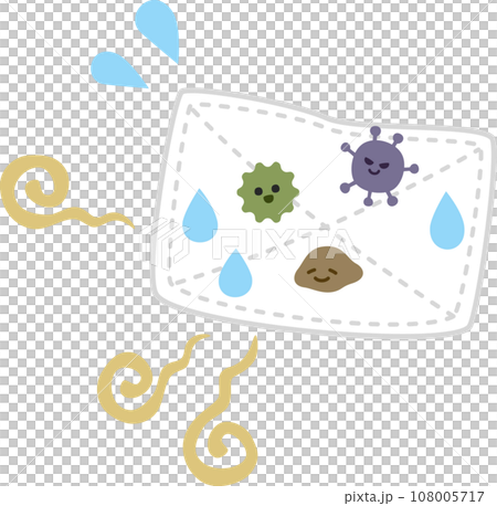 濕抹布容易滋生細菌並散發出難聞的氣味 濕抹布容易滋生細菌並散發出難聞的氣味 108005717