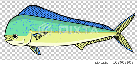 簡單的海豚魚圖 108005905