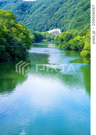 玉淀湖 寄居橋からの風景 寄居町 玉淀湖 寄居橋からの風景 寄居町 108006067