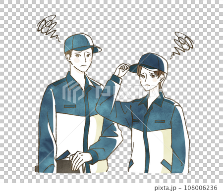 Male and female mechanics in trouble 108006236