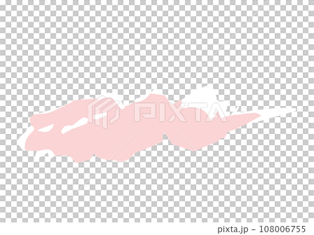 タイトル見出しに使える水彩絵の具デザイン 108006755