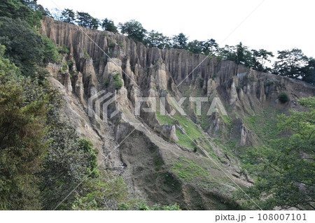 晴天の阿波の土柱 徳島 晴天の阿波の土柱 徳島 108007101
