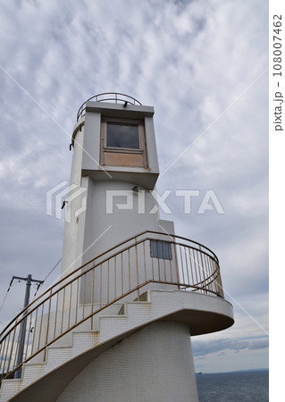 晴天の蒲生田岬灯台 徳島 晴天の蒲生田岬灯台 徳島 108007462