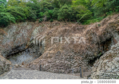 玄武洞公園　兵庫県　豊岡市　天然記念物 108008080