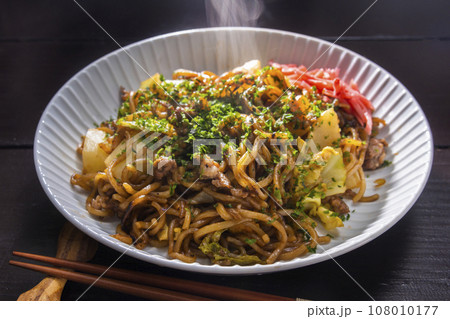 じゃが芋入り焼きそば　栃木/郷土料理 108010177