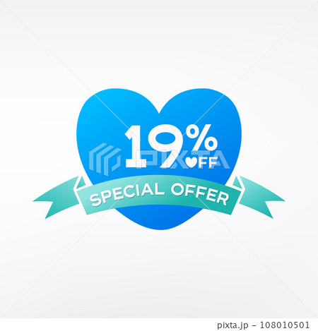 19% off discount promotion sale Brilliant poster 108010501