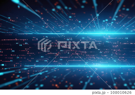デジタルトランスフォーメーションな背景画 3 デジタルトランスフォーメーションな背景画 3 108010626