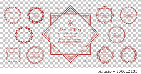 Antique frame inspired by Christmas Antique frame inspired by Christmas 108012183