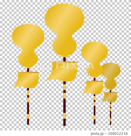 Toyotomi Hideyoshi horse seal flag illustration 108012216