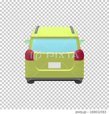 Car illustration material Deformed SUV style compact car Shuttleuse with roof rail (1_f) Car illustration material Deformed SUV style compact car Shuttleuse with roof rail (1_f) 108012381