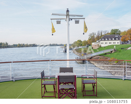 the city of Dusseldorf at the rhine river the city of Dusseldorf at the rhine river 108013755