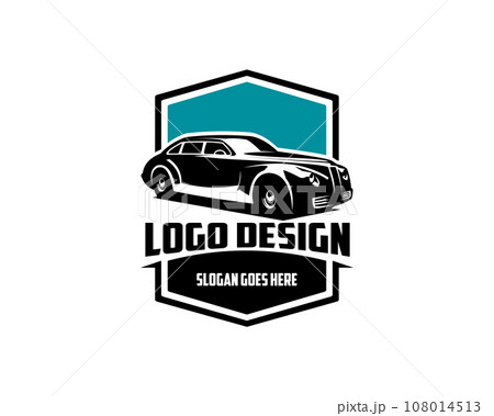 Rolls-Royce Phantom. premium vector design isolated on white background appearing from the side with a yellowish twilight appearance. best for logo, badge, emblem, icon, sticker design. Rolls-Royce Phantom. premium vector design isolated on white background appearing from the side with a yellowish twilight appearance. best for logo, badge, emblem, icon, sticker design. 108014513