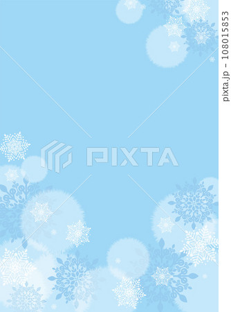 雪の結晶背景2023-10-1ベク 雪の結晶背景2023-10-1ベク 108015853