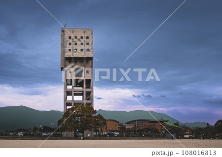 福岡県の旧志免鉱業所竪坑櫓 炭鉱跡 108016813